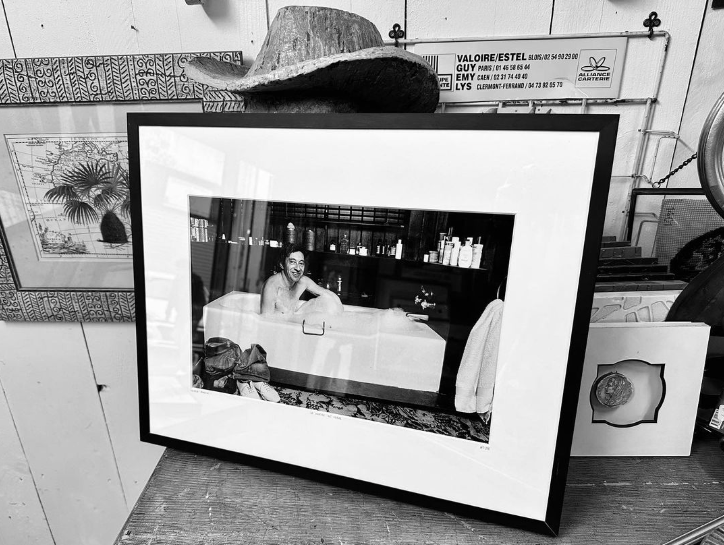 Photo Gainsbourg Noir et blanc 1